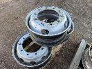 62 · 3 x STEEL RIMS, 10 STUD 22.5 EUROPEAN NO GST