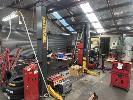 3 · 2 POST HOIST, TECALEMIT, ITEM: TECB242, S/NO: 202007FL69595, DOM: 2020, 4.2 TONNE CAP, 415V, 3 PHASE, BUYER TO DISMANTLE & REMOVE, HAS BEEN DISCONNECTED