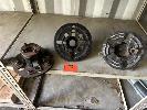 12 · 3 x WHEEL ADAPTORS, ADJUSTABLE FOR BRAKE REPAIRS