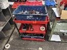 55 · TOOL TROLLEY INCLUDING LARGE QUANTITY CUTTERS, PLIERS, DRIVERS, ETC