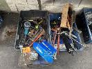109 · AUTO TOOLS, MAKITA GRINDER, ETC, 2 x TUBS