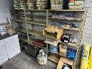 120 · STEEL SHELVING, 3 BAYS