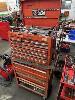 129 · 2 PIECE TOOL SET, MULTI DRAWER & AIR TOOLS, SPANNERS, SOCKETS, DRIVERS, ETC