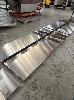 14 · BRAYCO STAINLESS STEEL WALLMOUNT SHELF, 2000 x 450mm, WITH 3 x MOUNTING BRACKETS