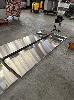 15 · BRAYCO STAINLESS STEEL WALLMOUNT SHELF, 2000 x 450mm, WITH 3 x MOUNTING BRACKETS