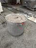 21 · LARGE ALLOY STOCK POT WITH LID, 100L APPROX